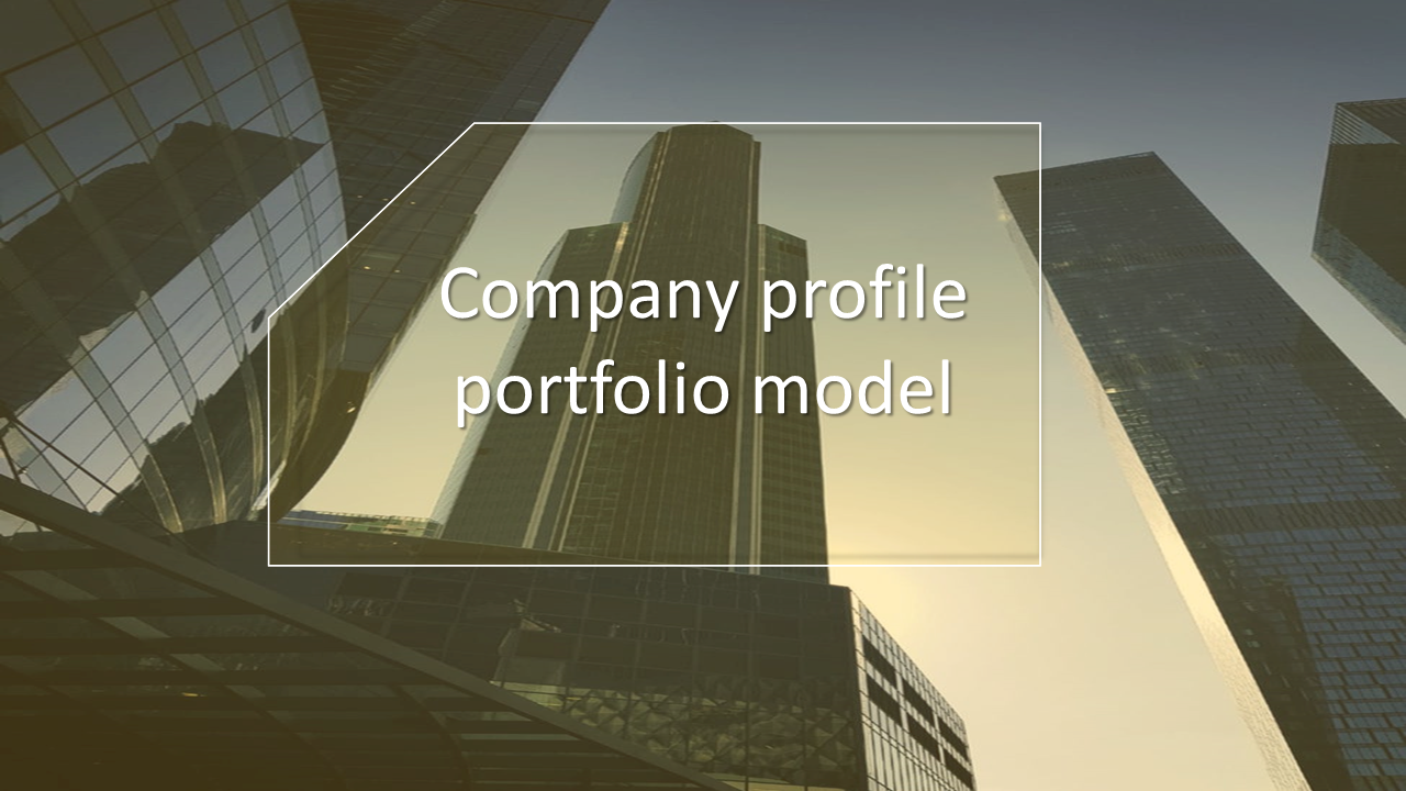 Company profile PowerPoint template